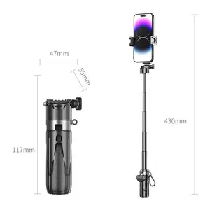 Selfie Stick P15 – 3-in-1 Foldable Tripod with Bluetooth Remote
