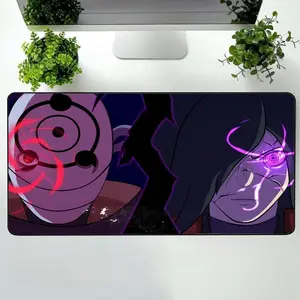 Obito X Madara Naruto Anime Desk Mat Mousepad