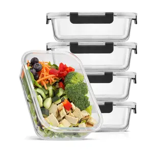 JoyJolt Food Prep Storage Containers - Set of 5