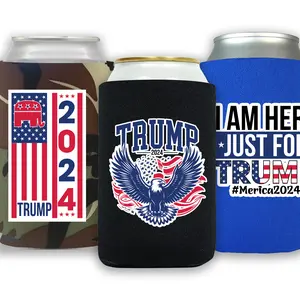 President Donald Trump Republican Koozie Beer Can Cooler Holder Drinkware Mug