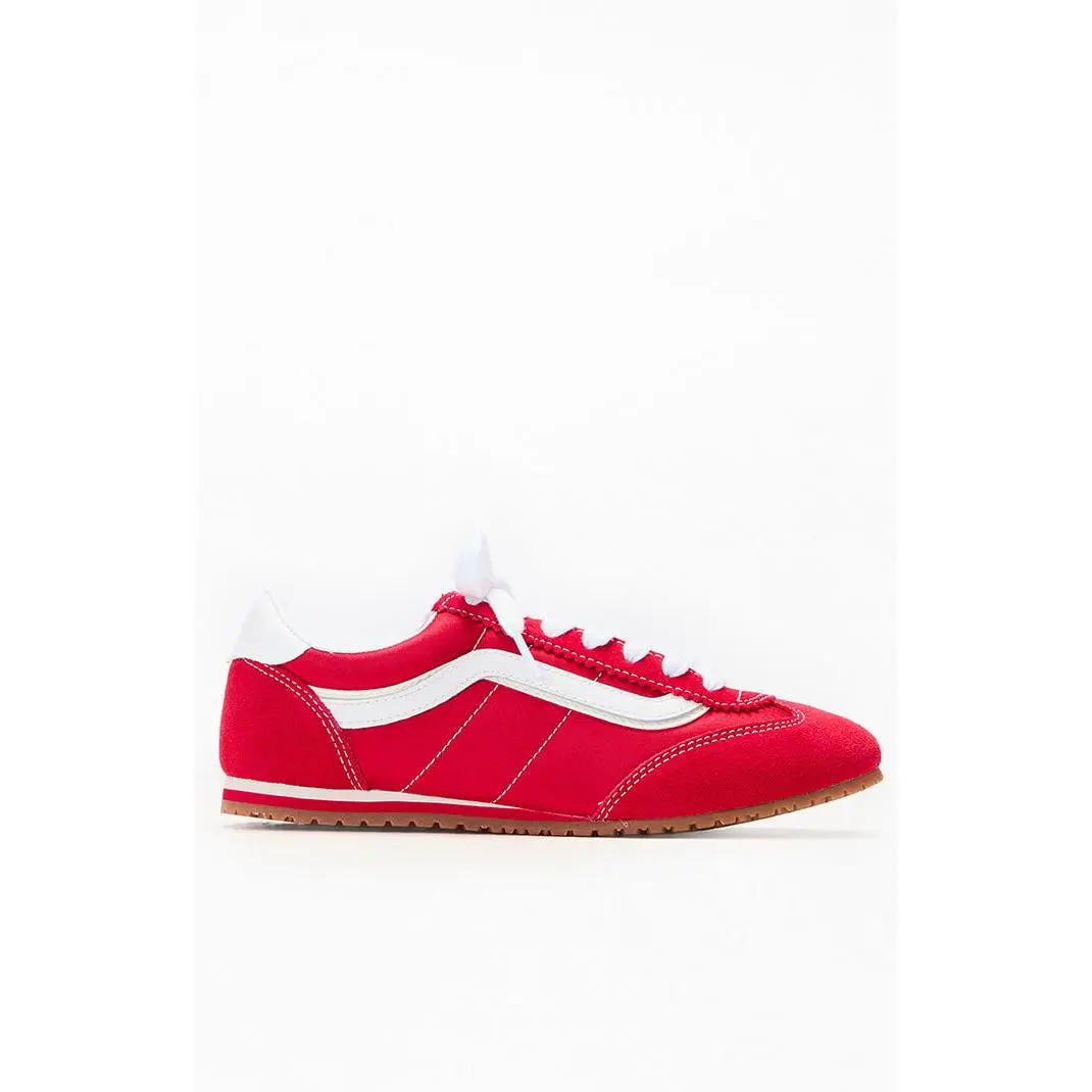 Vans Kids Red Super Lowpro Shoes - Multicolor