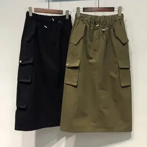 Elastic Waist Cargo Skirt| Casual Utility Women’s Skirt