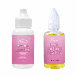 Waterproof Lace Front Wig Glue Lace Bond Melt Spray and Adhesive Bundle Lace Wig Glue & Remover Kit -  -  Extremely Strong Hold - Swimming Allowed Human Hair Extensions Glueless Hair