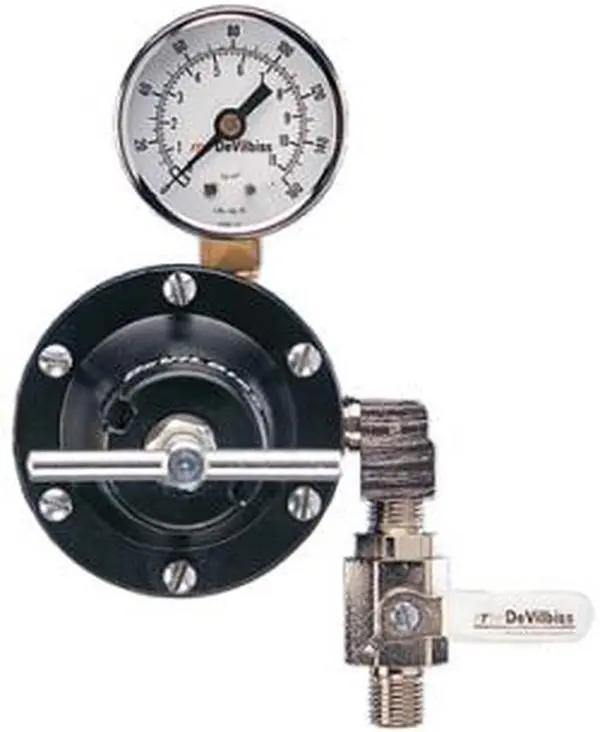 Har-600 Air Compressor Regulator (Compressor Reg.) with Pressure Measuring Instruments, Gauge Valve, Durable Construction, Easy-to-Install Design