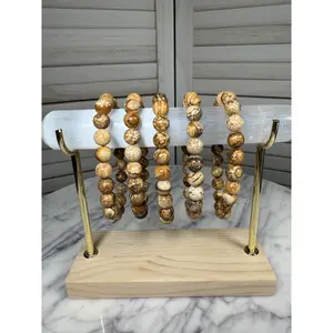 8mm Picture Jasper Bracelet