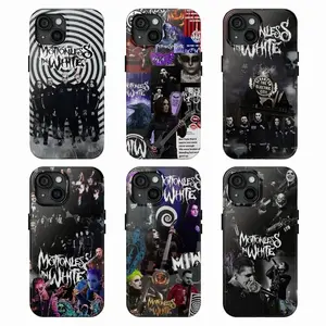 6 Styles Motionless In White Tour 2026 Phone Case, Rock Fan Protective Cover, For iPhone 11-17 Pro Max/Plus & Samsung Galaxy S23-S25