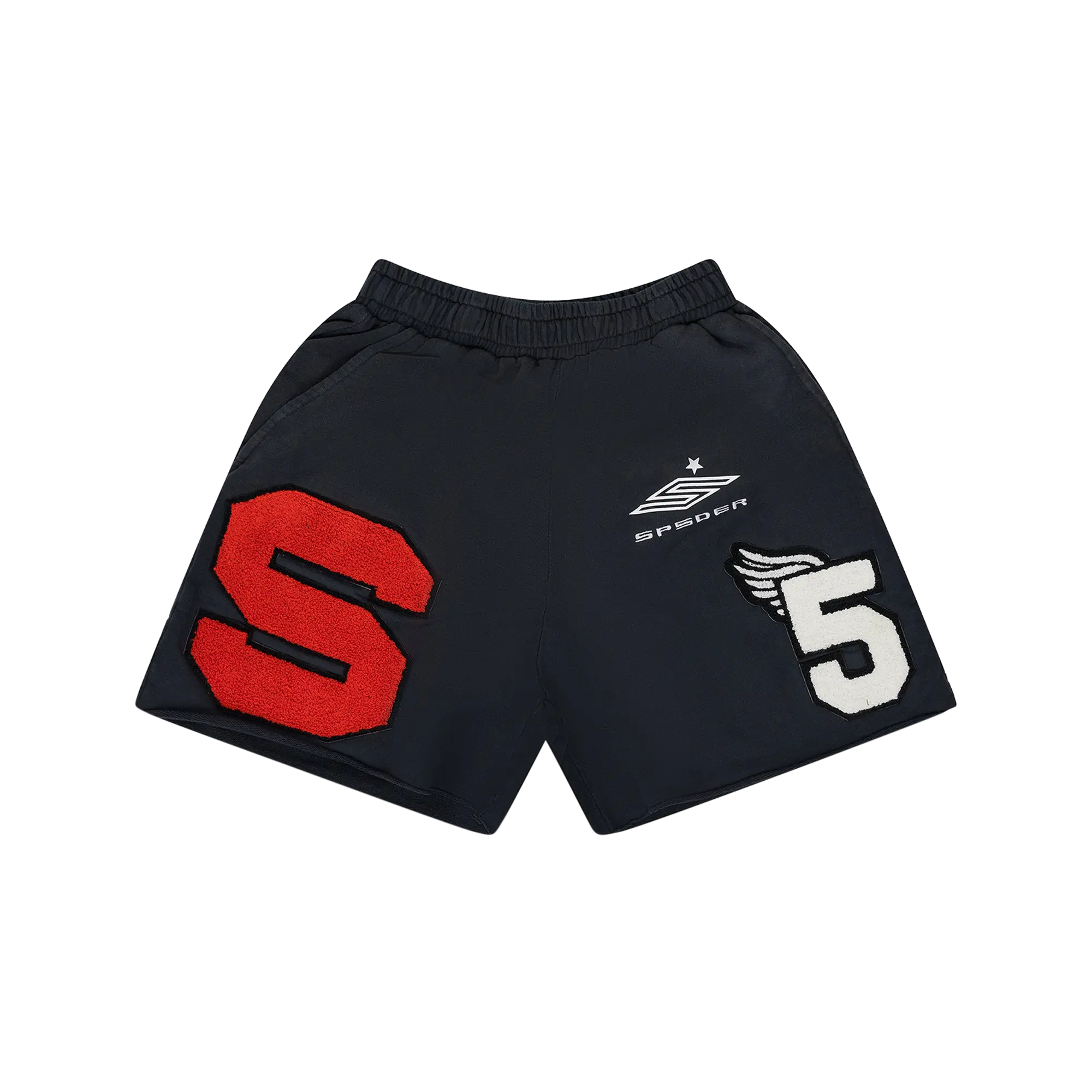 Cut Sweatshorts "Black" SP5der474