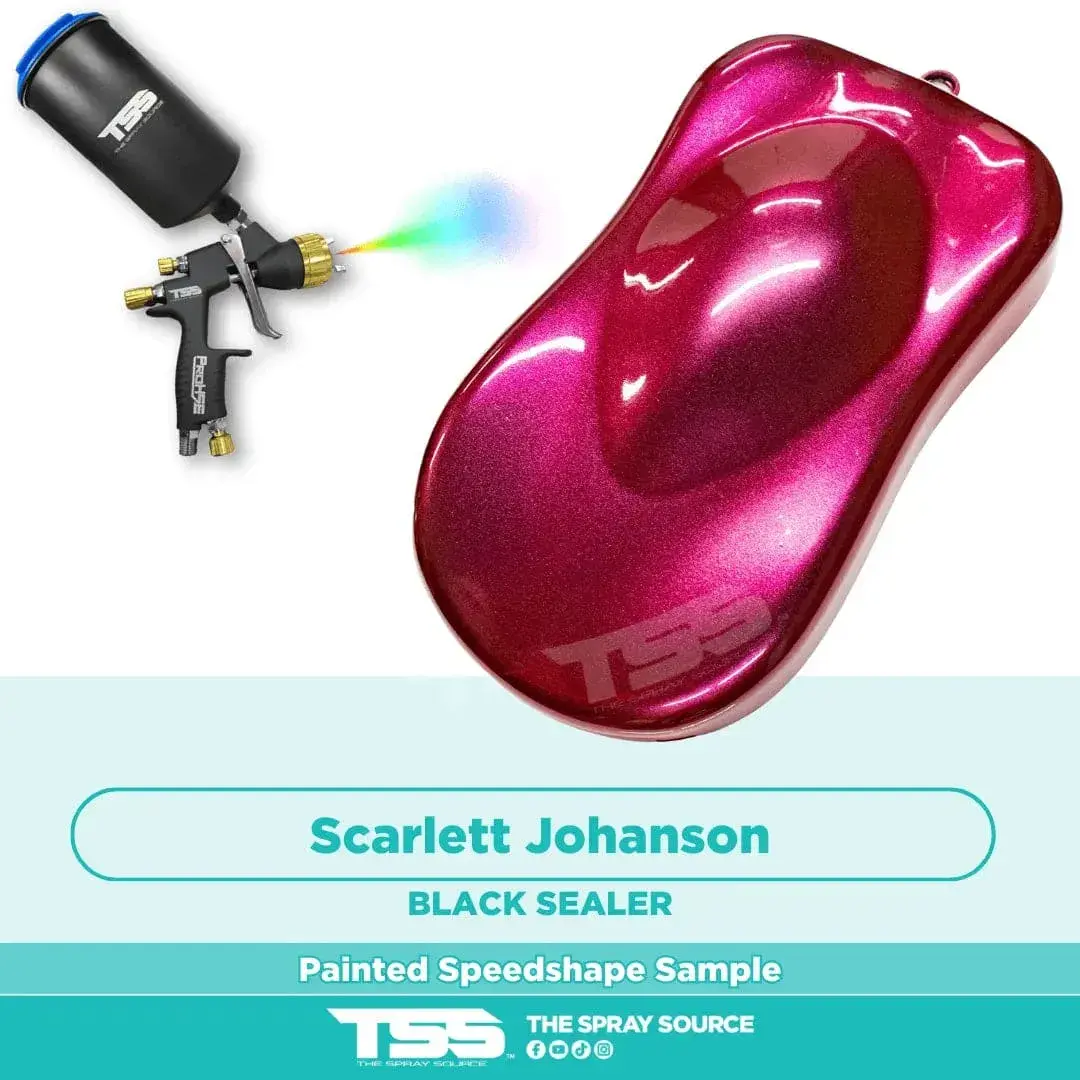 Scarlett Johanson Painted Sample (Black Ground Coat)