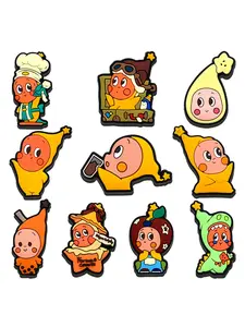 Star Person Twinkle Twinkle PVC Cartoon DIY Shoe Buckle Decor, Classic Sandal Decoration, Family Party Gift, All Seasons