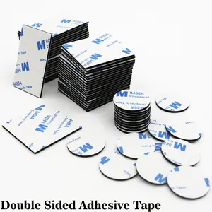 44pcs/68pcs Strong Eva Double-Sided Tape, Waterproof Self-Adhesive Foam Strips for Walls, Doors, Metal, Glass, Tiles, Outdoor Use