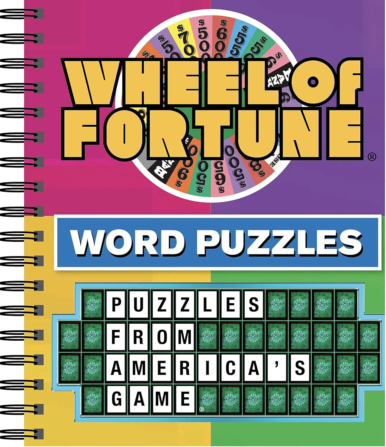 Wheel of Fortune Word Puzzles (Brain Games) book by Publications International Ltd . (Author), Brain Games (Author)  Format: Spiral-bound