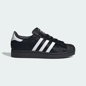 adidas Superstar II Black Ponyhair (Women's)