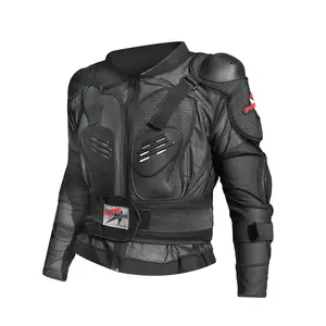 Motorcycle armor jacket with expanded protection area, stretch and slim fit, fall-proof protective gear for outdoor riding, suitable for all seasons