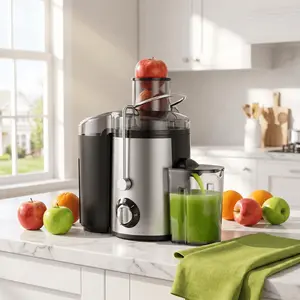 Fruit And Vegetable Centrifugal Juicer - 2-speed Adjustable Juicer with 3-inch Wide Feed Chute, Equipped with A 0.52-quart Juice Cup And A 54oz Pulp Container, Easy-to-clean Electric Juicer
