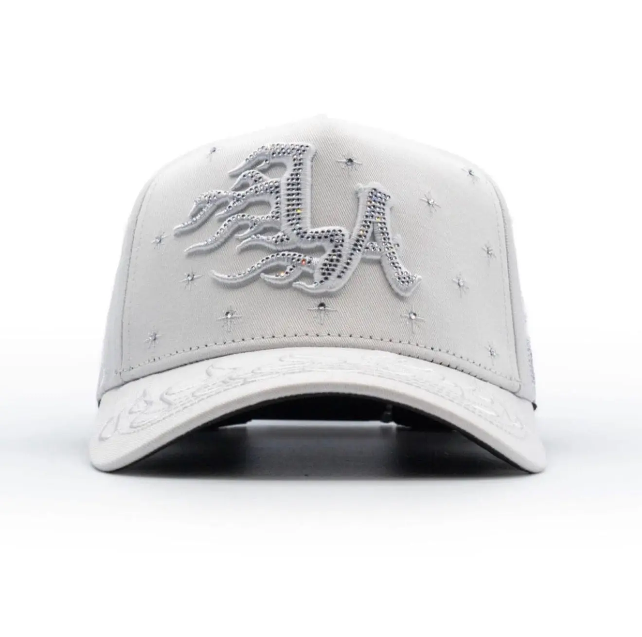 LA flames white