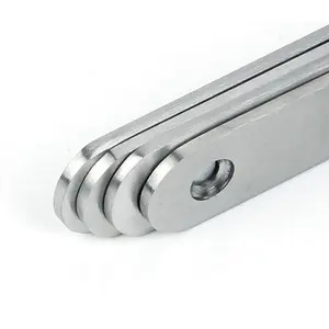 4Pcs 12" Stainless Steel Flat Mending Plate Straight Brackets, Repair Fixing Joining Plates Connector with Screws for Wood Fence Bookcase Cabinet