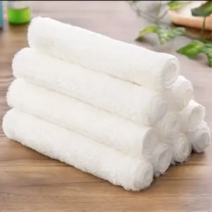 10Pcs Bamboo Wipes Kitchen Dishcloths