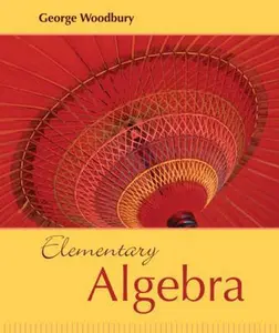 USED Book - Elementary Algebra by George Woodbury (Hardcover) - english