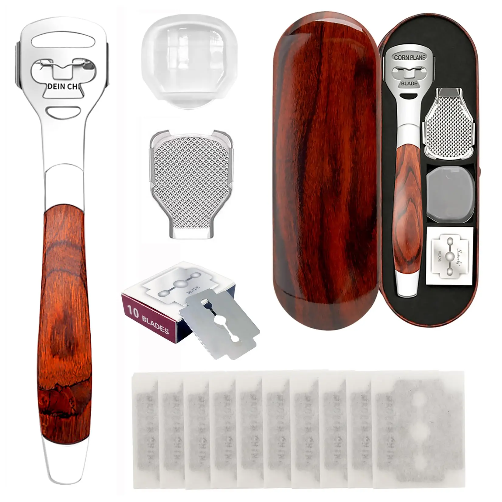 Premium Stainless Steel Foot File Kit