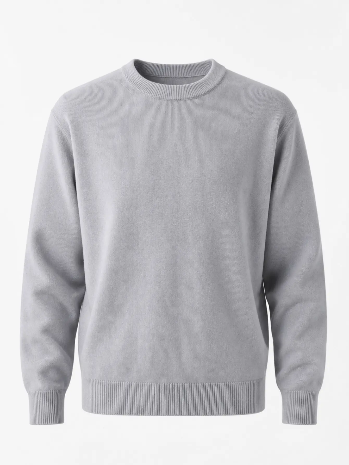 Men’s warm knit solid color long sleeve crewneck pullover sweater,unisex fashion versatile,basic classic simple style,Plain soft comfortable Round Neck casual tops,suitable for Daily wear,commuting,school,home,Outdoor,fall/winter Knitwear Menswear