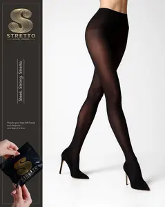 Stretto Luxury Legwear Sheer Strong Snello Tights for Women Invisible Look Comfortable Fit Seamless Design No Visible Stitching Nylon Womenswear