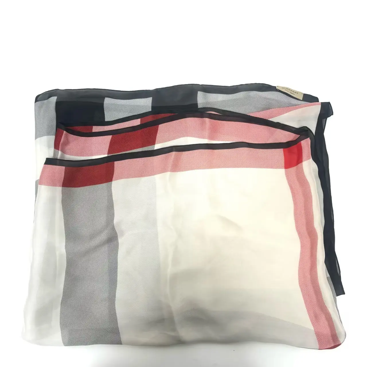 Pre-owned Burberry Silk Scarf n22907963