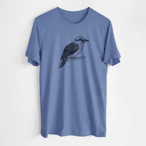 Kookaburra - Dacelo novaeguineae - Lightweight 100% Cotton Unisex Crewneck
