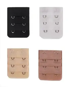 Set of 4 Bra Extender 2 Hooks Wide Extensions