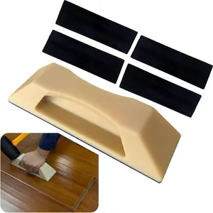 New Floor Gap Fixer Tool-LVP Installation Kit-Plank Grabber with Storage Bag-Includes 4 Sheets Reusable Pads |   Easy to Operate, No Complex Suction or Disassembly |   Fits Mainstream Wood/Vinyl Flooring