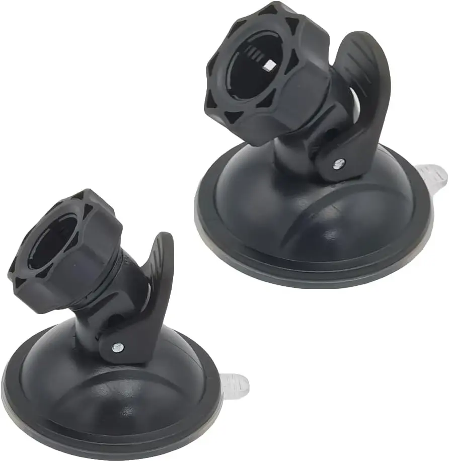 2 Pack Dash Cam Suction Mount Holder Without 16mm 5/8 inch Ball Head Joint Adapter Stand for Oldshark Amuoc Jeemak Chortau REXING ZEdge YI KDLINKS Falcon Zero Transcend Crosstour Dash Camera