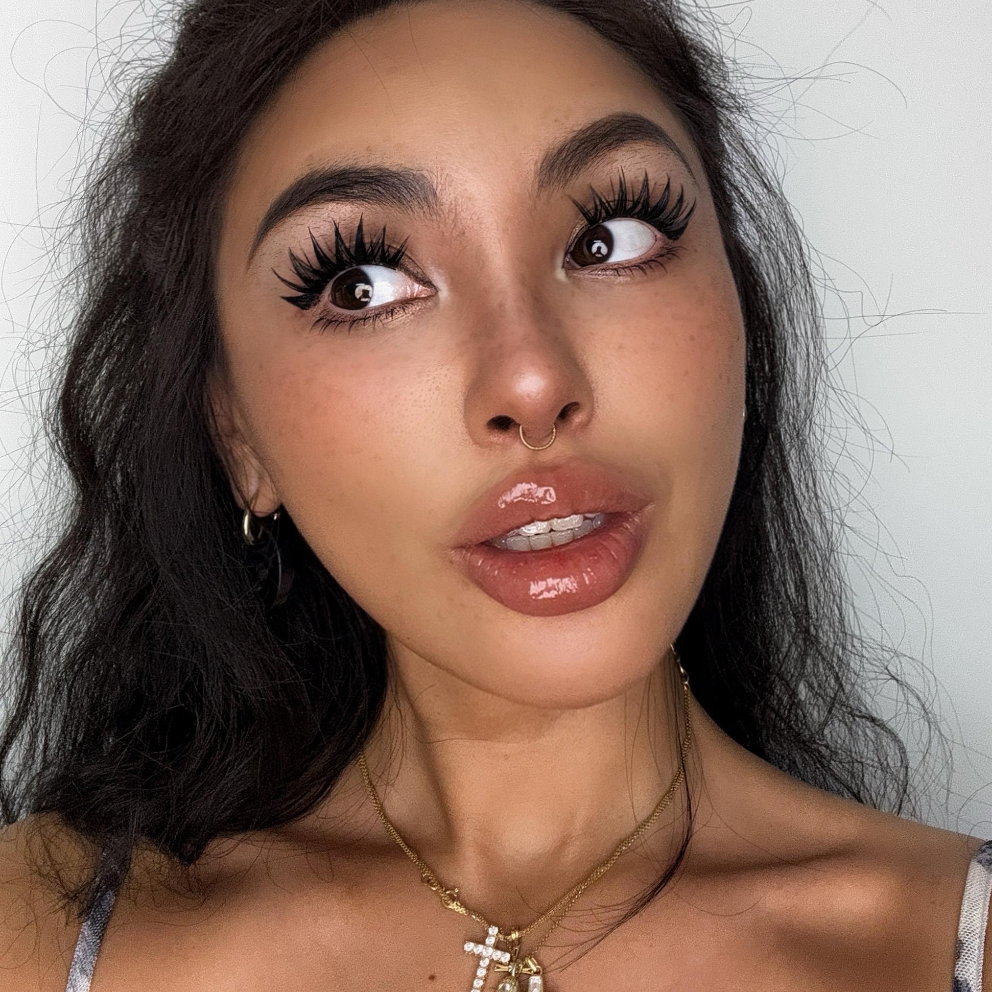 JVLBEAUTY【Serpentess】Segment False Eyelashes, Voluminous Individual Clusters, C Curl, Edgy Vibe, European & American Style, Original Design Makeup