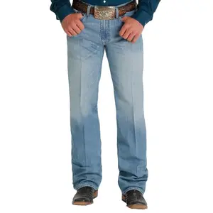 White Label Relaxed Mid Rise Straight Leg Jean In Light Stone