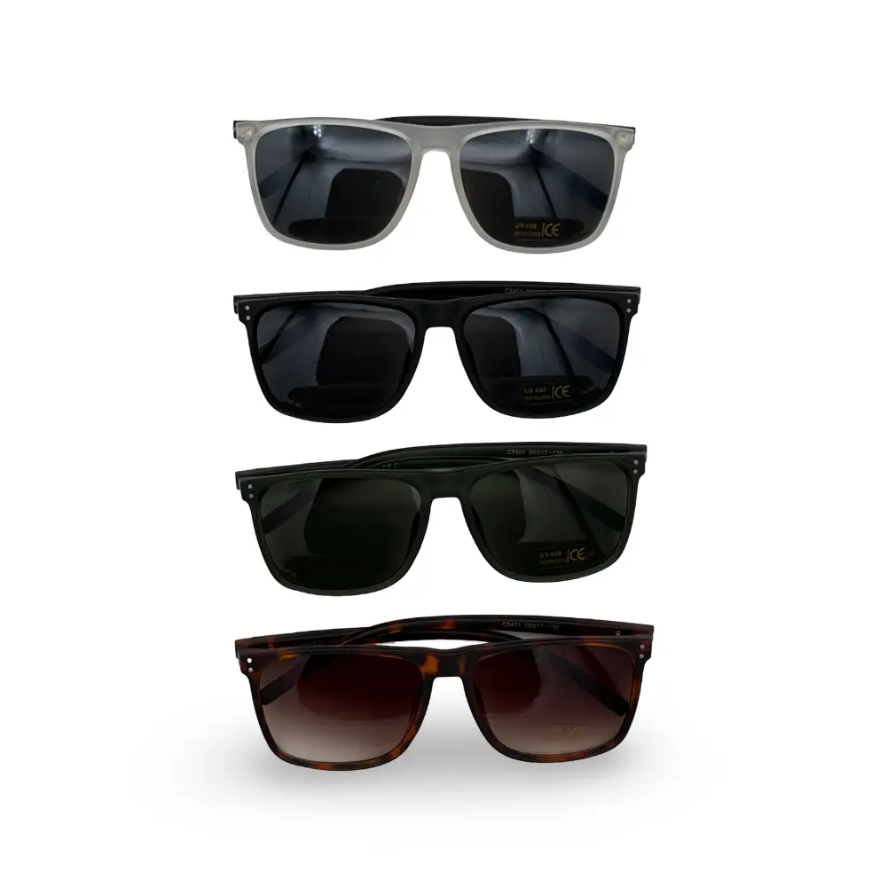 #48-C5401 CICI Sunglasses Premium Vintage Square Sunglasses for Women and Men