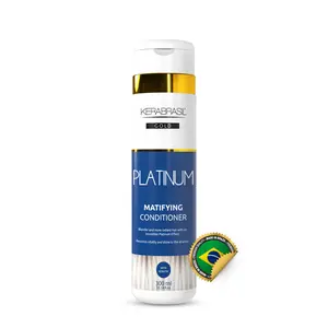 Kerabrasil Platinum Blonde Enhancing - Keratin-Rich Formula for Brightness & Strength | Enhances Blonde Tones for Radiant Platinum Shine | Suitable for All Shades, Long-Lasting Use (Conditioner)