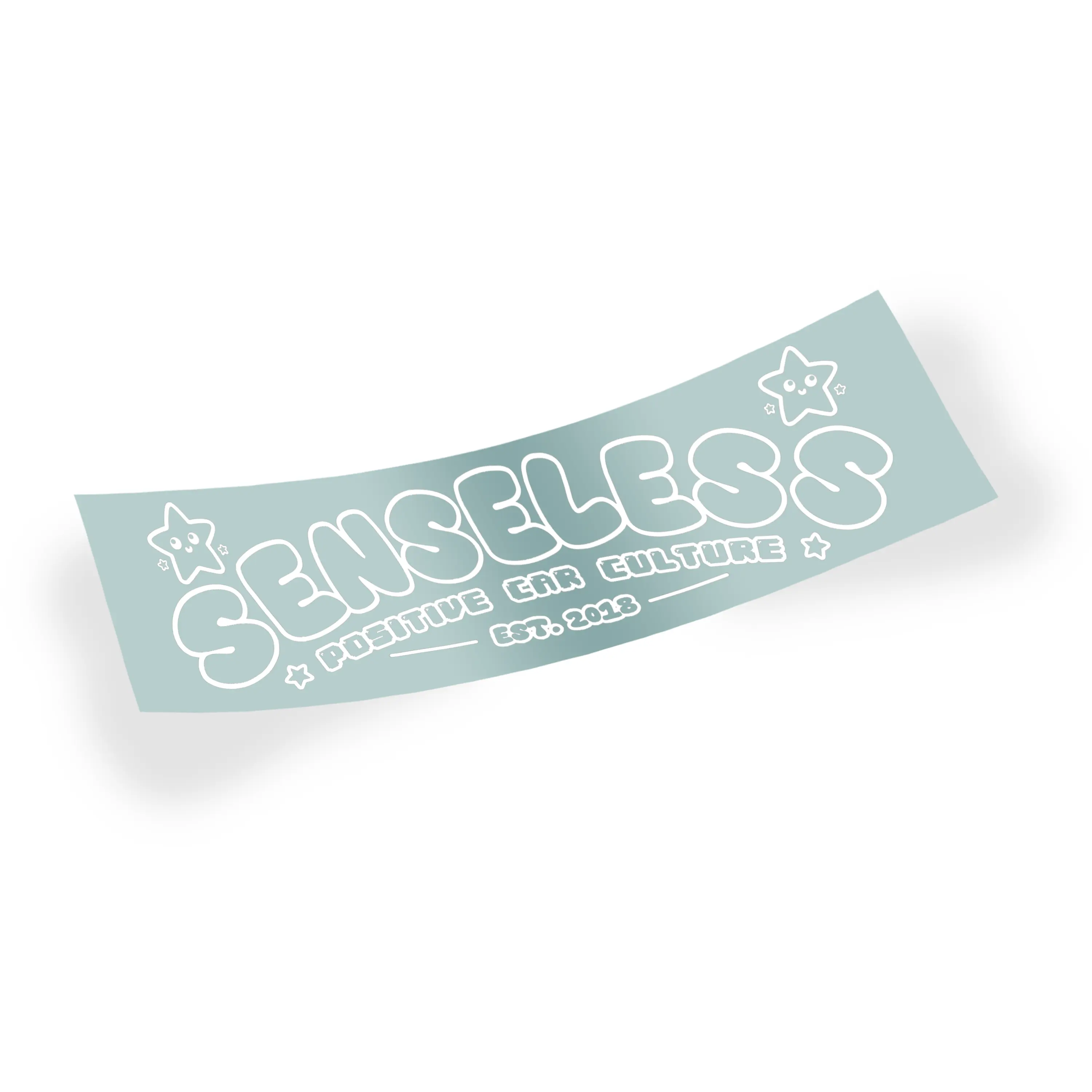 Senseless Kawaii Car Windshield Banner