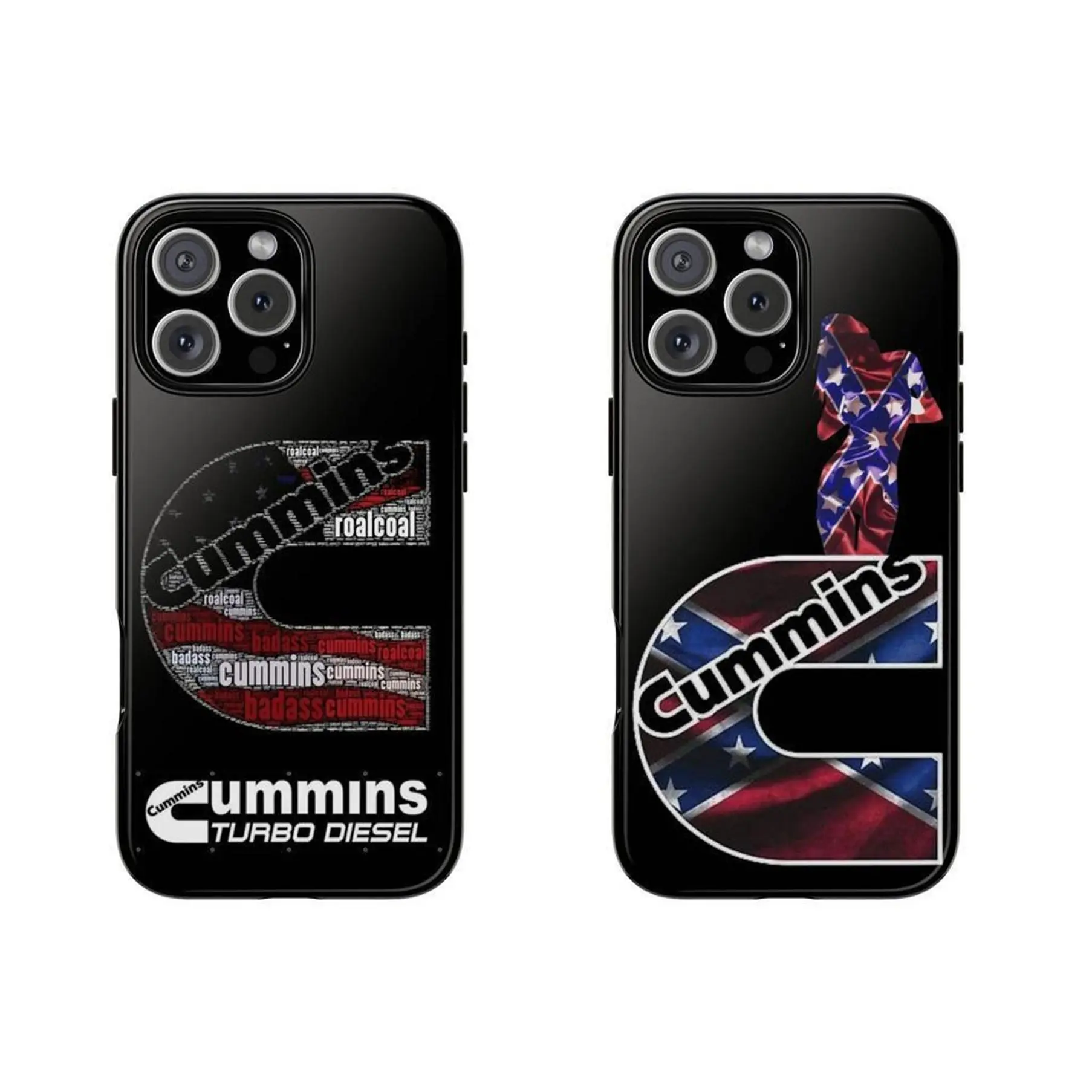 Cummins Tools Turbo Diesel US Design Glossy Phone Case For IPhone 17-11, Pro Max, Pro Plus, and Samsung S26-23 Safety Two-In-One Case