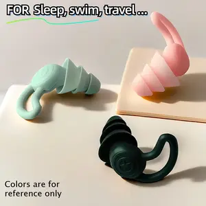 Reusable earplugs, swimming earplugs, block noise, suitable for sleeping