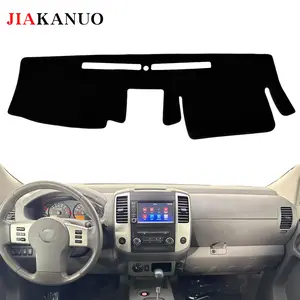 JIAKANUO Dashboard Cover Mat Fit for Nissan Frontier （2005-2021）,Accessories, Dash Cover, Anti-Glare Sunshade UV Resistant Dashboard Protector Mat Pad-Black,Polyester fluff design, dedicated for special vehicles