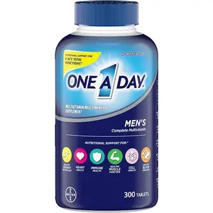 One A Day Men's Health Formula Multivitamins Tablets (300 ct.) Healthcare Supplement Fitness Edible