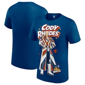 Cody Rhodes Cartoon T-Shirt, Vintage Wrestling Graphics Tee, WWE Legends Top, Classic Wrestling Shirt, Sports Apparel, Gift for WWE Fans