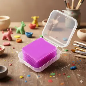 Diamond Painting Kits for Adults, Premium Non-Tacky & Washable Dot Glue Gel, Multi-Purpose Nano Gel for Cross Stitch & Crafting, No-Dry Formula with Drill Pens & Storage Case.