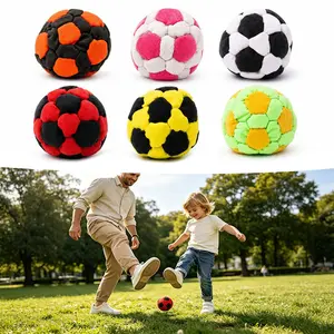 Soccer Style Hacky Sack Soft Plush Footbag For Daily Outdoor Leisure Activities hacky sacks