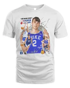 Cooper Flagg Vintage Graphic Prints Short Sleeve Bootleg T-Shirts, Best Unique Sports Gifts Streetwear Summer Casual