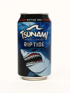 Riptide Red Tsunami Energy Drink 6-Pack 12 OZ Cans Energy Boost for Daily Use & Special Occasions Convenient 6-Pack for Sharing US