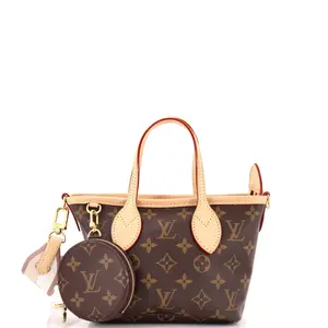 Pre-owned Louis Vuitton Canvas Coated Tote Bags REBAG Neverfull NM Tote Monogram Canvas BB by Rebag