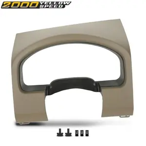 Instrument Cluster Speedometer Dash Bezel Trim Beige Fit For 2004-2008 Ford F150