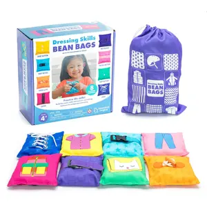 Dressing Skills Bean Bags by Educational Insights
