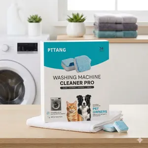 Your Washer Smells Like Dog? These Pet-Specific Tablets (24-Pack) Work In Top/Front Loaders & Septic Systems # CleanTok # PetHairNoMore
