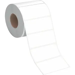 600 count Rectangular Stickers, Blank Write on Labels Self-Adhesive Roll White Mark Premium Quality Elegant