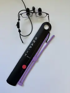 Magnetic Strap for Loupe Adjustment Easy Clean Precision Fit Versatile Accessory for Dentists Hygienists Oral Unisex Cute Cyan Silicone